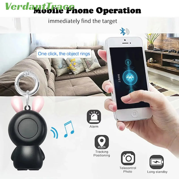 Mini Smart GPS Tracker Finder Locator Wireless Bluetooth Anti Lost Alarm Sensor Device Collar For Key Cat Pets Dog Accessories