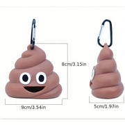 1pc Creative pet supplies, dog outdoor toilet, biodegradable garbage bag dispenser, portable garbage bin