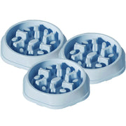 PP material dog and cat slow food bowl non-slip pet feeding bowl small dog large dog food bowl cat bowl anti-choking bowl