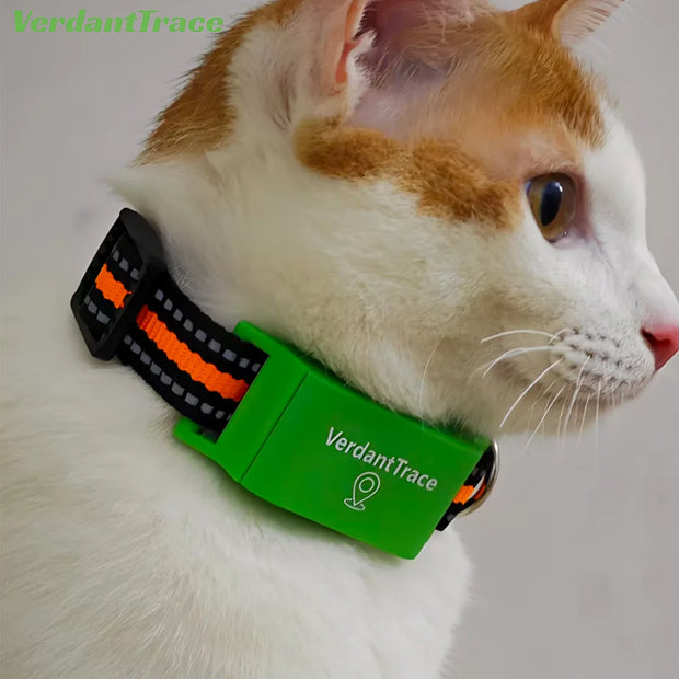 IP67 Waterproof Mini 4G GPS Animal Tracker Collar Anti-Lost Real Time Tracking Dog Cat Locator Pet Dog Cat Fashion Neck Collar