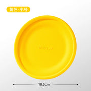 Dog Training Soft Frisbee Toy For Small Medium Large Breed Outdoor Play Tug Of War Interactive Fetch Flying Disc