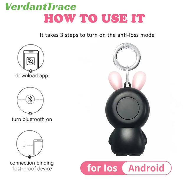 Mini Smart GPS Tracker Finder Locator Wireless Bluetooth Anti Lost Alarm Sensor Device Collar For Key Cat Pets Dog Accessories