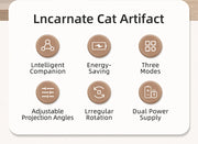 Automatic Cat Toys LED Laser Interactive Smart Teasing Pet Handheld Electronic Indoor Random Laser Cats Toy Accessories For Dog