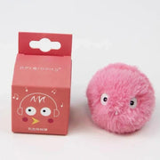 Wholesale Interactive Ball Smart Cat Toys Plush Electric Catnip Training Toy Kitten Touch Sounding Pet Product Squeak Toy Ball