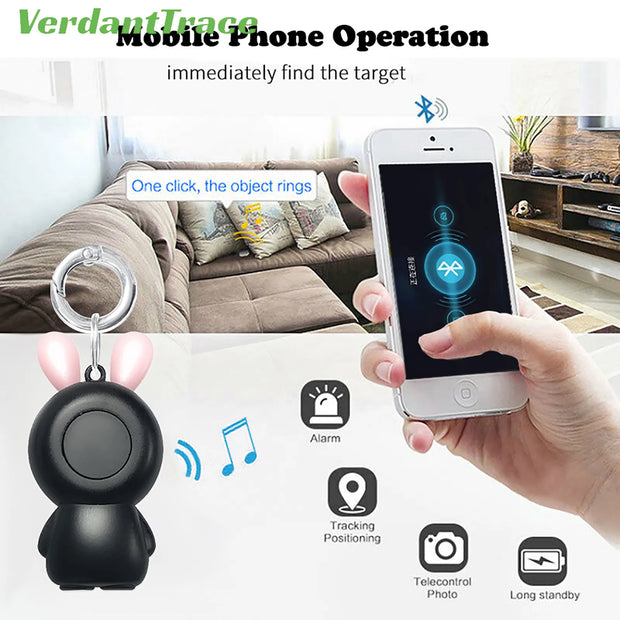 Mini Smart GPS Tracker Finder Locator Wireless Bluetooth Anti Lost Alarm Sensor Device Collar For Key Cat Pets Dog Accessories