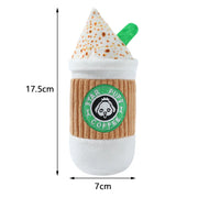 Plush Dog Toy Doughnut Pizza Shape Pet Squeaky Toys for Small Large Dogs Cleaning Teeth Puppy Chew Sound Toy Pet Supplies