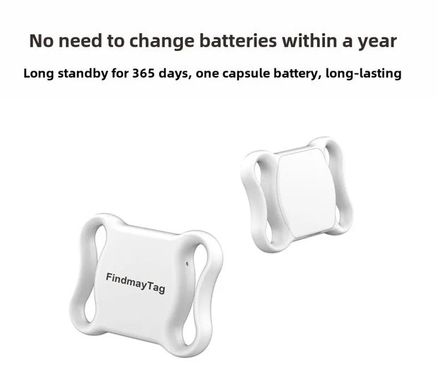 Mini Bluetooth Cat Dog GPS Tracker Anti Lost Waterproof GPS Locator Real-time Collars For Cats And Puppies Remote Global Locator