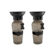 500ml Squeeze-Type Outdoor Portable Pet Dog Water Bottle Large Dog Travel Water Cup Drinking Bowl Suitable for Dogs and Cats