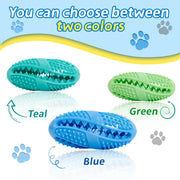 Pet Dog Toys Dog Interactive Natural Rubber Ball Puppy Chew Toy Food Dispenser Ball Bite-Resistant Clean Teeth Pet Playing Balls