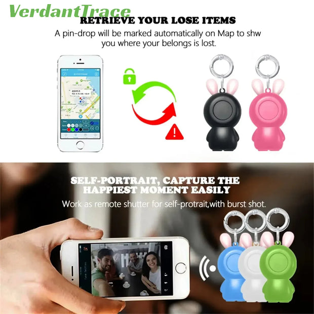 Mini Smart GPS Tracker Finder Locator Wireless Bluetooth Anti Lost Alarm Sensor Device Collar For Key Cat Pets Dog Accessories
