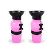 500ml Squeeze-Type Outdoor Portable Pet Dog Water Bottle Large Dog Travel Water Cup Drinking Bowl Suitable for Dogs and Cats