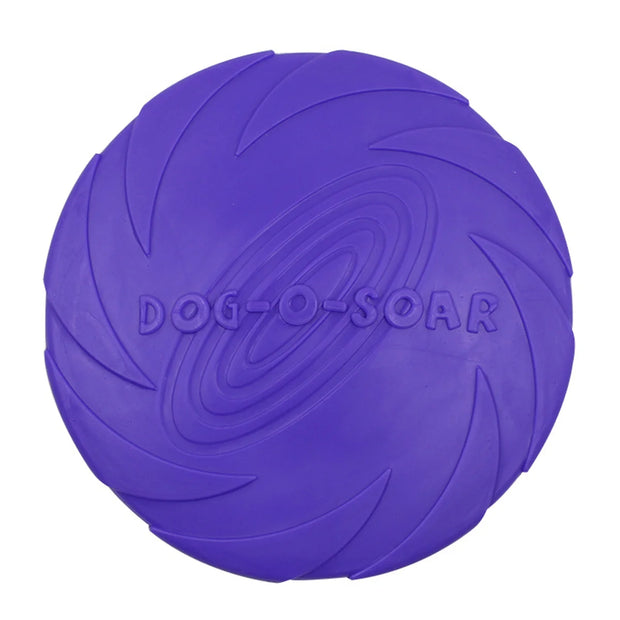 Multicolor Frisbeed Dog Toy Fashion Pet Dog Silicone Game Flying Discs Trainning Interactive Toys Pet Supplies Flying Disc