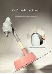 New Pet Height-adjustable Water Dispenser Dog Drinking Pot Cat Hanging Water Fountain Licking not Wet Mouth and Chin