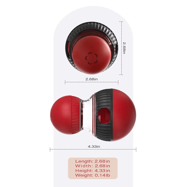 Dog Puzzle Toy Elliptical Track Rolling Increase Intelligence Ball Leaky Food Develop Good Habits Durable Interactive Pet Toys