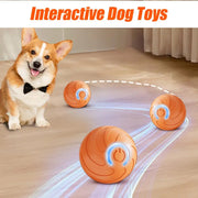 1PC Smart Dog Toy Ball Electronic Interactive Pet Toy Moving Ball USB Automatic Moving Bouncing For Puppy Kitten Birthday Gift