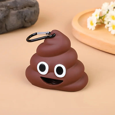 1pc Creative pet supplies, dog outdoor toilet, biodegradable garbage bag dispenser, portable garbage bin