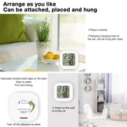 Electronic Digital Thermometer Hygrometer Indoor Room Temperature Humidity Meter Sensor Gauge For Home Use