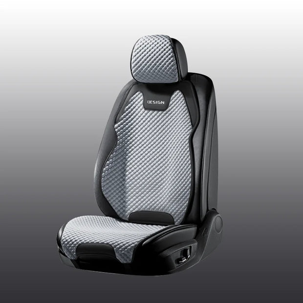 Ice Silk Car Seat Cushion Ventilation Comfortable, Durable Four Seasons Universal Split Single Car Front Seat Cover