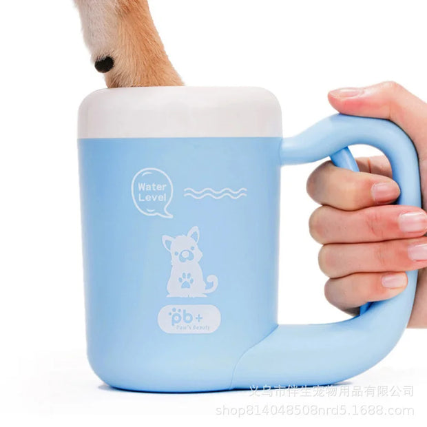 Portable Dog Foot Cleaner Cup Pet Paw Cleaner for Dogs Cats Grooming with Muddy Paws Comfortable Silicone Dog Feet Cleaner