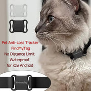 Mini Bluetooth Cat Dog GPS Tracker Anti Lost Waterproof GPS Locator Real-time Collars For Cats And Puppies Remote Global Locator