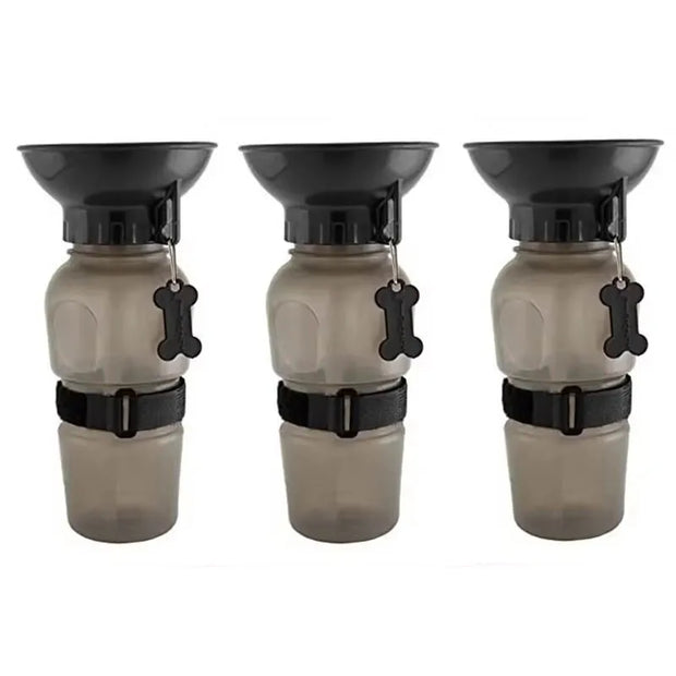 500ml Squeeze-Type Outdoor Portable Pet Dog Water Bottle Large Dog Travel Water Cup Drinking Bowl Suitable for Dogs and Cats