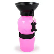 500ml Squeeze-Type Outdoor Portable Pet Dog Water Bottle Large Dog Travel Water Cup Drinking Bowl Suitable for Dogs and Cats