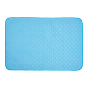 Washable Dog Cooling Mat Ice Silk Pet Self Cooling Pad Blanket for Indoor & Outdoor Car Seats Materials Safe, Easy Carry