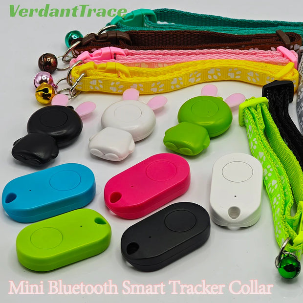 Mini Smart GPS Tracker Finder Locator Wireless Bluetooth Anti Lost Alarm Sensor Device Collar For Key Cat Pets Dog Accessories