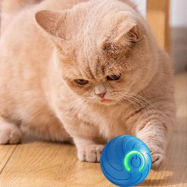 1PC Smart Dog Toy Ball Electronic Interactive Pet Toy Moving Ball USB Automatic Moving Bouncing For Puppy Kitten Birthday Gift