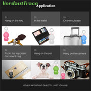 Mini Smart GPS Tracker Finder Locator Wireless Bluetooth Anti Lost Alarm Sensor Device Collar For Key Cat Pets Dog Accessories