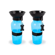 500ml Squeeze-Type Outdoor Portable Pet Dog Water Bottle Large Dog Travel Water Cup Drinking Bowl Suitable for Dogs and Cats